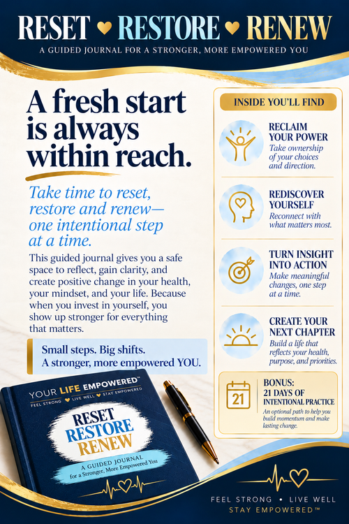YOUR LIFE EMPOWERED™: RESET ♥ RESTORE ♥ RENEW